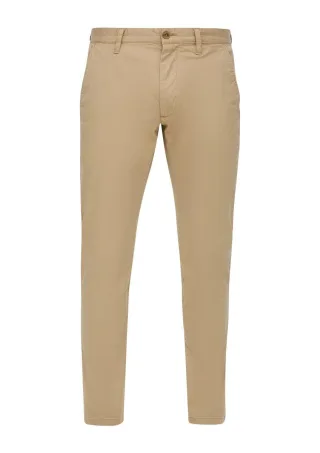 s.Oliver Red Label - Slim Fit: Chino aus Baumwolltwill - Austin beige - Gr. - 31/34