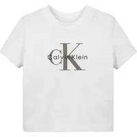 Calvin Klein Jeans T-Shirt für Babys bis 2 Jahre, Logo-Druck