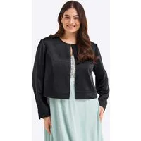 Sheego Blusenblazer Boleroblazer Langarm