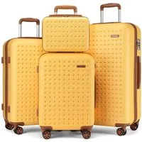 KONO Koffer Hartschalenkoffer Reisekoffer Trolleys 100% ABS Handgepäck Koffer