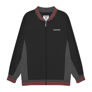 Lambretta - "Vintage" Jacke für Herren (Schwarz/Eisen/Rot)