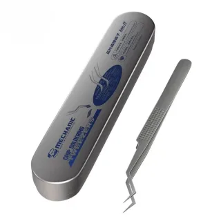 Mechanic Aax-17 Stainless Steel Chip Tin Planting Tweezer Anti Corrosion High Hardness Precision Tool for Mobile Phone E