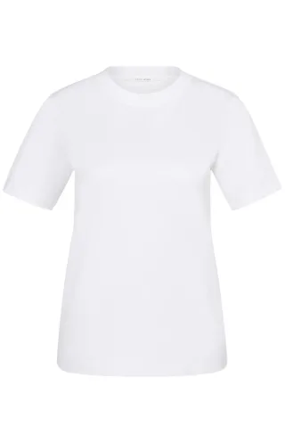Yaya - T-Shirt mit Rundhalsausschnitt weiß - Gr. - XS