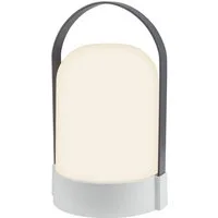 Briloner Leuchten LED Tischleuchte ASA BIG, LED fest integriert, Warmweiß, 14,5x13,5x24 cm, Indoor/Outdoor, Balkon, Terrasse, Wohnzimmer