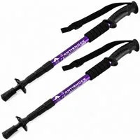 MidGard Nordic-Walking-Stöcke Gehstock Stöcke Teleskop verstellbar Antischock Dämpfung Wanderstöcke (2 St), höhenverstellbar, mit Antischock Dämpfung