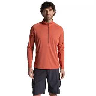 Craghoppers - Pullover für Herren, mit halbem Reißverschluss, Nosilife (Sahara)