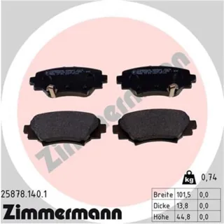 Zimmermann Bremsbel?ge hinten Mazda 3