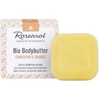 Rosenrot Körperbutter Feste Bodybutter - Sanddorn & Orange 70g