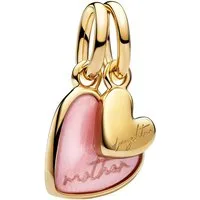 Pandora Bead 763766C01, Anhänger Goldfarben Mutter und Tochter