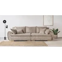Home affaire Big-Sofa Katja, B: 275 cm - OTTO. Verlässliche Qualität., Mega-Sofa mit 4 Zierkissen