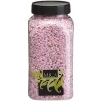 Mica Decorations Dekosteine Mica Decorations Dekoration Granulat rosa 650 ml 1