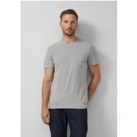 s.Oliver Kurzarmshirt T-Shirt T-Shirt aus Baumwollstretch
