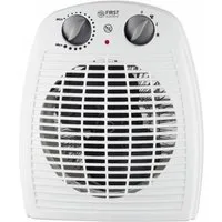 TZS FIRST AUSTRIA Heizlüfter Heizlüfter mit Kaltluftventilator, Thermostat, Überhitzungsschutz, 2 Heizstufen, Heizstrahler, Tragegriff, Weiß