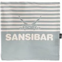 Sansibar Sylt Kissenbezug Sansibar Kissenhülle Ocean Breeze, 45x45 cm, Baumwolle, (1 Stück), dekorativ und hochwertig