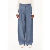 Armedangels Stoffhose KAAYUA Webhose aus TENCEL™ Lyocell Mix (High Waist, Regular Fit)