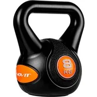 MOVIT Kettlebell Kettlebell Kunststoff grau 3 - 20 kg