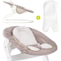 Hauck Hochstuhltablett Bouncer 2in1 - Stretch Beige, Polyester