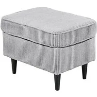 ED EXCITING DESIGN Hocker Oskar, mit Massivholzfüßen