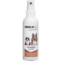 Shield On Tierzahnbürste Zahnpflege für Hunde und Katzen, 100 ml