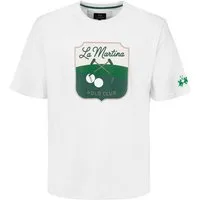 La Martina T-Shirt MCR325 Herren (1-tlg) Shirt, Oberteil, Leibchen, Funktionsshirt, Shortsleeve Shirt