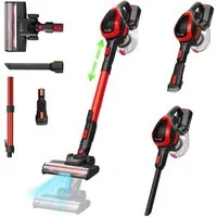 VacniQ Akku-Handstaubsauger VacniQ Akku-Hand-und Stielstaubsauger Staubsauger Kabellos, H55(S),220w 33Kpa Handstaubsauger Mit 2 Saugstufen, Max. 45 Min