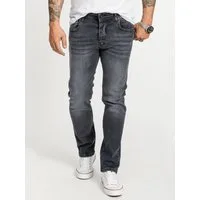 Rock Creek Regular-fit-Jeans Herren Jeans Stonewashed Grau RC-2413