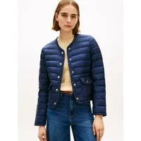 Tommy Hilfiger Steppjacke FEMININE LW DOWN JACKET mit aufgesetzten Taschen