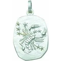 Adelia´s Kettenanhänger Damen & Herren 925 Silber Sternzeichen Anhänger Skorpion, Silberschmuck für Damen & Herren
