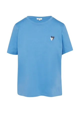 s.Oliver - T-Shirt blau - Gr. - 36