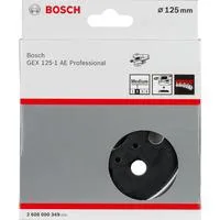 Schleifteller mittelhart, Ø 125mm schwarz