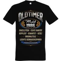 Youth Designz T-Shirt Herren T-Shirt 40. Geburtstag 1986 Oldtimer Fun Print Shirt 2026 mit lustigem Spruch