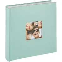 Walther Design Fotoalbum Fun 30 x 30 cm, buchgebundenes Album, Papiereinband, quadratischer Bildausschnitt
