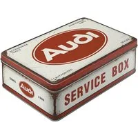 Nostalgic-Art Keksdose Vorratsdose Flach - Audi - Service Box