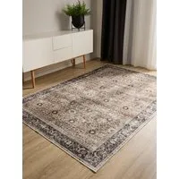 benuta Teppich George, rechteckig, Höhe: 5 mm, Vintage-Look, Kurzflor, Teppich Wohnzimmer, Schlafzimmer, Waschbar