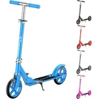 FOXSPORT Cityroller Leichter faltbarer, für Erwachsene und Kinder, 1 km/h, (Packung, mit Schutzblechen), klappbar&höhenverstellbar Scooter 4.7 Zoll Räder Maximale 100 kg
