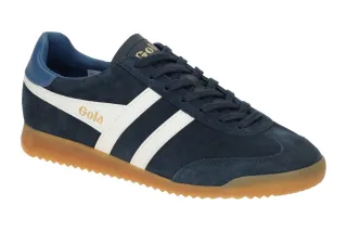 Gola CMB761EA TORPEDO Herren Sneaker dunkelblau/wei?/blau Gummisohle Frottee ...