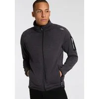 CMP Strickfleecejacke MAN JACKET hochschließender Kragen, mit zwei Eingrifftaschen, atmungsaktiv