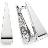 Bruno Banani Paar Creolen Schmuck Geschenk Silber 925 Ohrschmuck Ohrringe