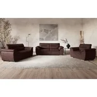 COTTA Polstergarnitur Leandra, Set bestehend aus: 2-Sitzer & 2,5-Sitzer