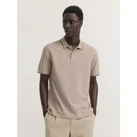 bugatti Poloshirt Modern Fit Modern Fit Baumwoll-Piqué Kurzarm Polokragen