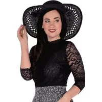 Spieth & Wensky Trachtenshirt Blusenshirt - AMBERG - offweiß, schwarz
