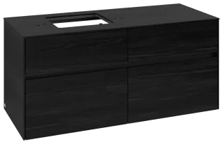 Villeroy & Boch Waschtischunterschrank Collaro C129B0 1200x548x500mm m. Bel. 4 Ausz. Waschtisch li B C129B0AB