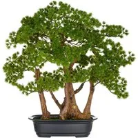 Kunstbonsai Bonsai Larix, Creativ green, Höhe 53 cm, mit detailgetreuer Gestaltung