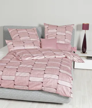 Janine Bettwäsche "MILANO 45055" 2 Stk. mit Reißverschluss