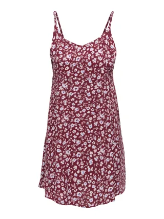ONLY - ONLLIANA LIFE STRAP SHORT DRESS NOOS Syrah - Gr. - XS