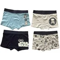 Star Wars Boxershorts 4er Pack Star Wars Kinder Boxershorts Stormtrooper Jungen Unterhosen