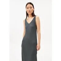 Armedangels Strickkleid LINEN BLEND Strickkleid aus Leinen-Mix V-Ausschnitt