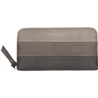 TOM TAILOR Geldbörse ELLEN Long zip wallet, im modischen Streifendesign