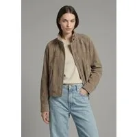 RICANO Lederjacke Adriana Handgefertigt aus echtem Leder