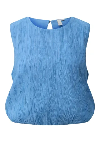 qs - Bluse blau - Gr. - 36